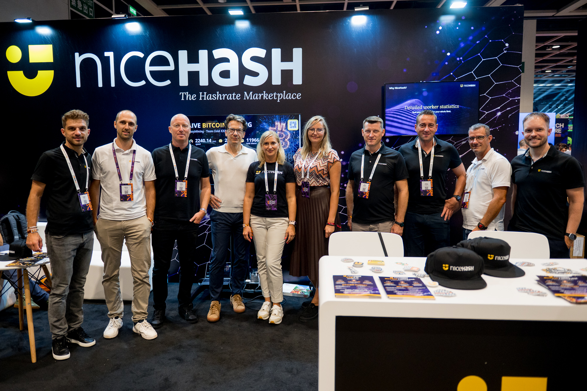 NiceHash at BTC Asia in Hong Kong