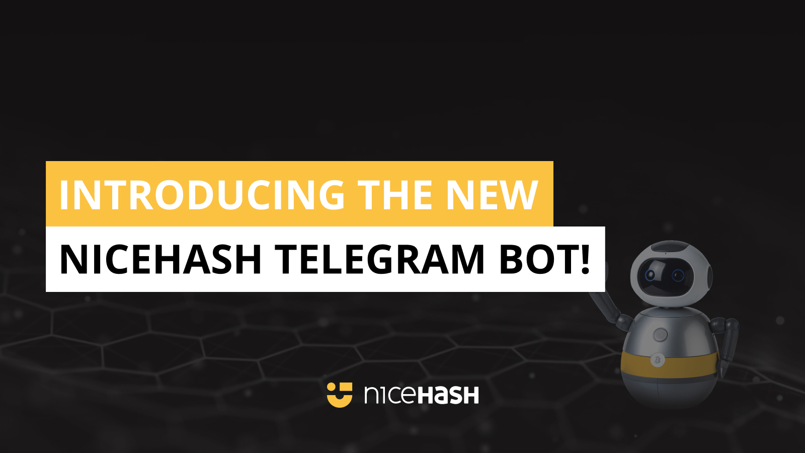 Monitor Your Mining on the Go: Introducing the New NiceHash Telegram Bot! |  NiceHash
