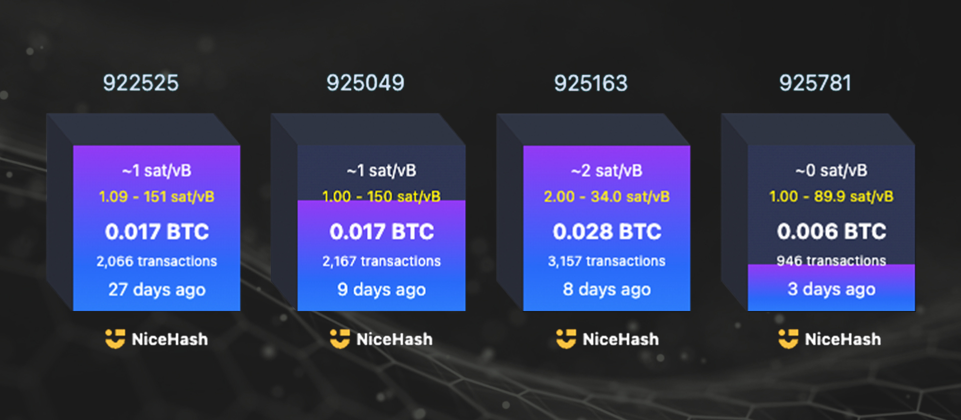 EasyMining users mined 4 BTC blocks (12,44 BTC in rewards) this November  via Team Gold alone | NiceHash