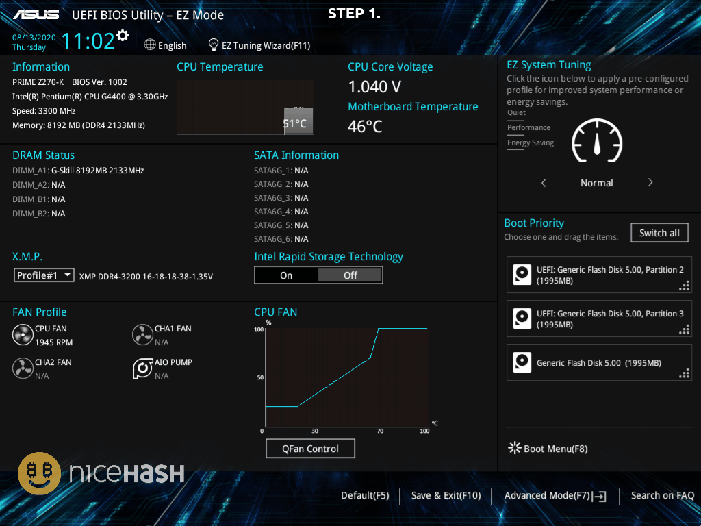 auto turn on computer after power outage