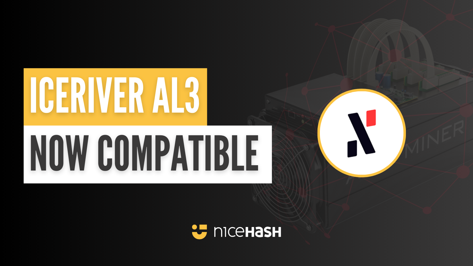 Iceriver AL3 NiceHash