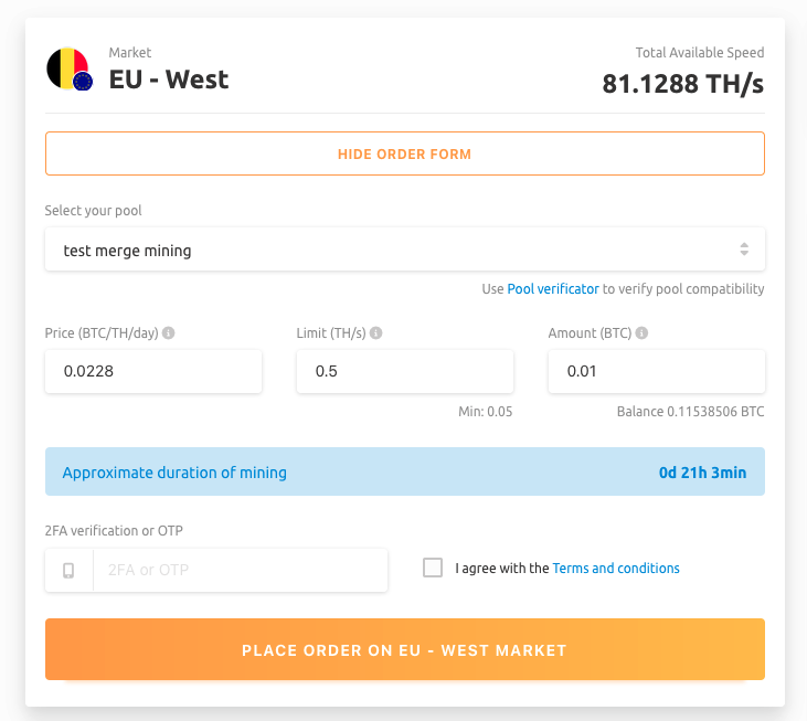 bellscoin mining hashrate