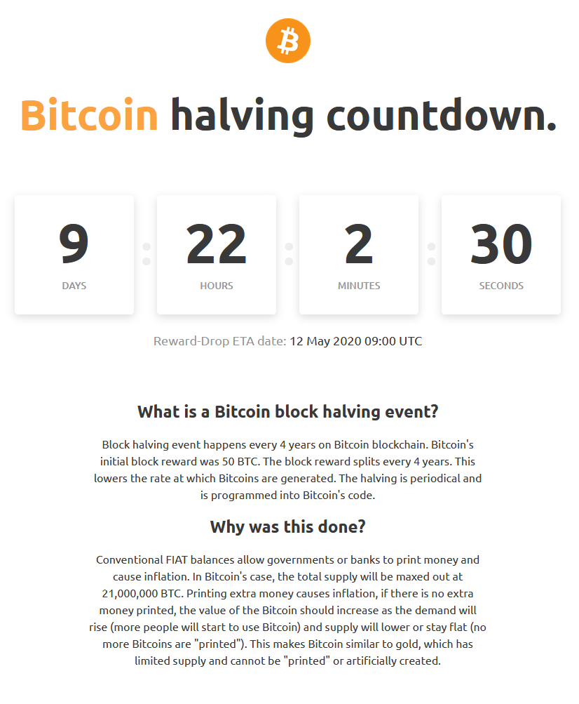 Добавьте в закладки нашу страницу обратного отсчета! | NiceHash