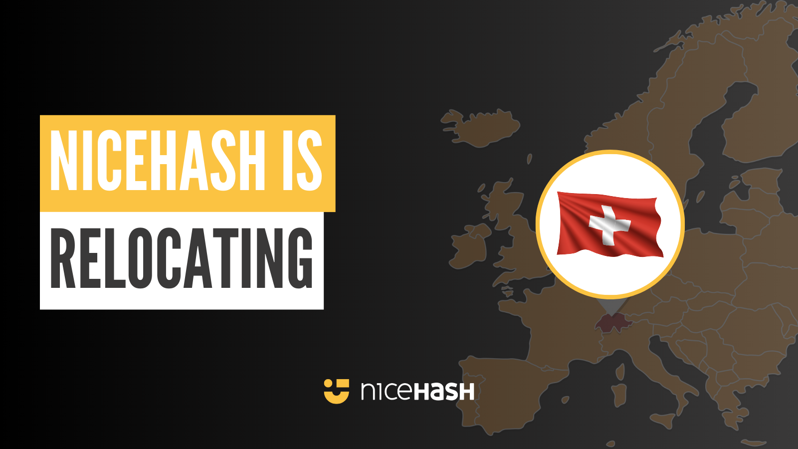 NiceHashはスイスへ移転します！ | NiceHash