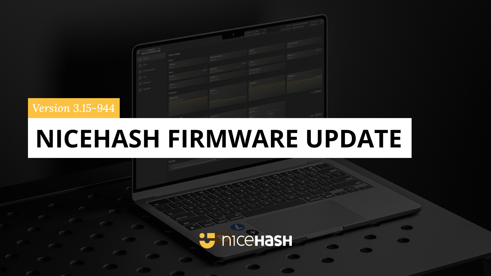 NiceHash Firmware Update - Additional support for Antminer S21+ and L9 ...