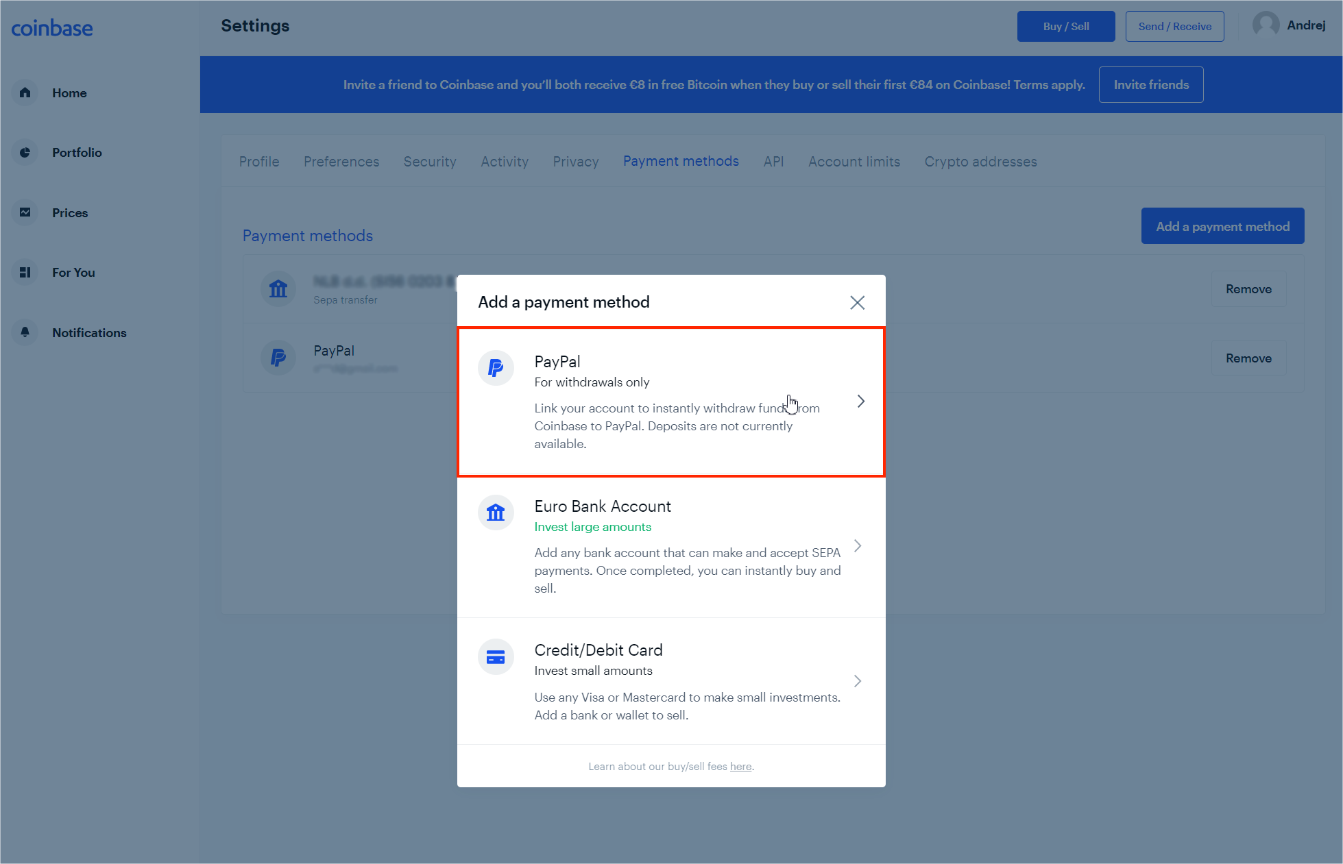 Coinbase Cashout To Paypal