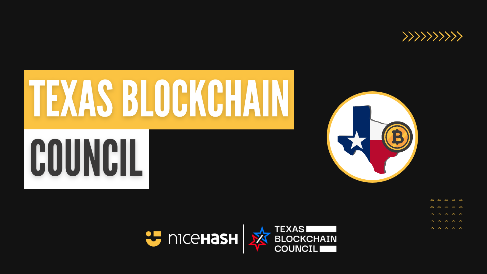 NiceHash & The Texas Blockchain Council NiceHash