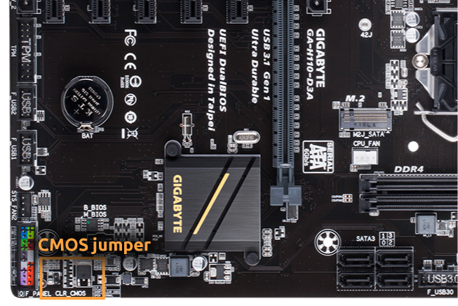 Como resetear una bios