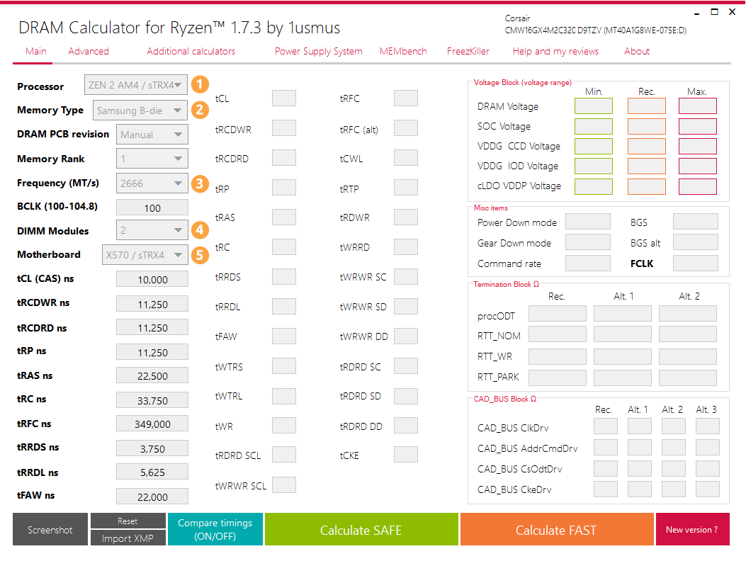 RAM Timings Overclocking Guide with DRAM Ryzen Calculator NiceHash