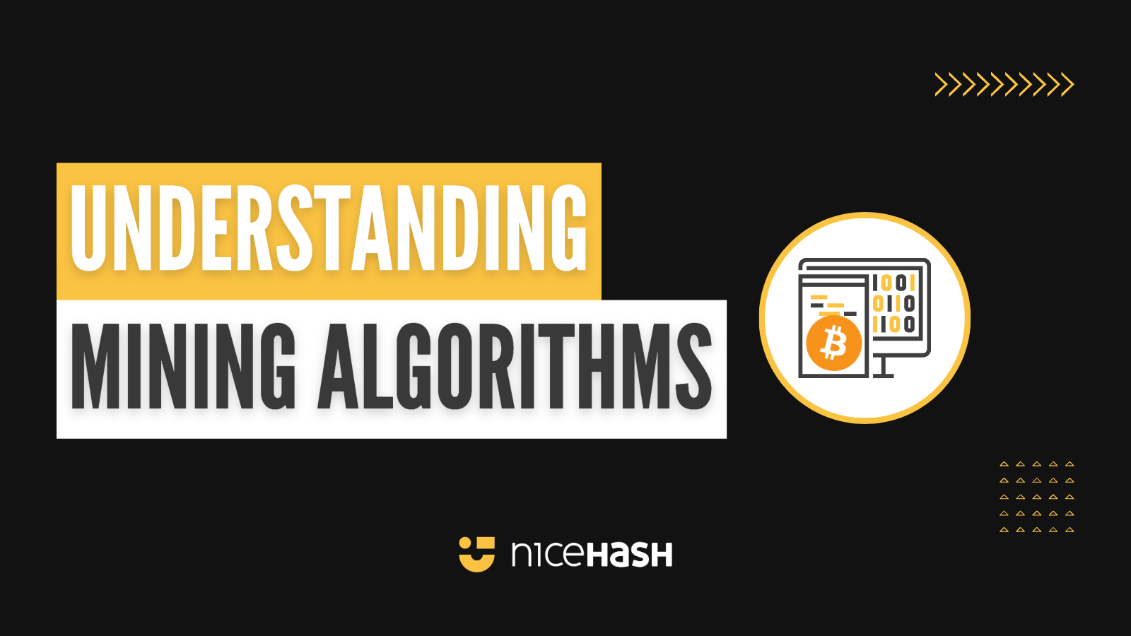 Crypto Mining Algorithms: Why They Matter and How They Work | NiceHash