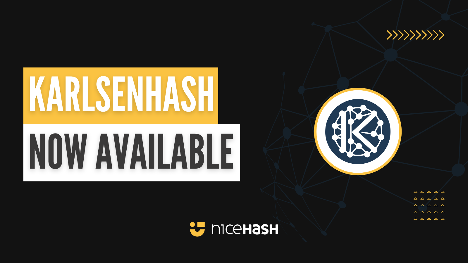 KarlsenHash is now supported on NiceHash NiceHash